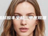 玻尿酸丰全脸三甲医院推荐：玻尿酸丰全脸医院综合实力前30名火爆预约