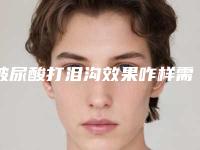 玻尿酸打泪沟效果咋样需注射几次（注射泪沟需要多少玻尿酸）