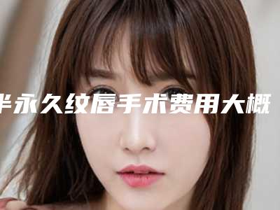 半永久纹唇手术费用大概多少钱