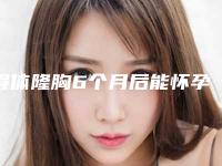 假体隆胸6个月后能怀孕吗?(假体隆胸术后多久可以怀孕)