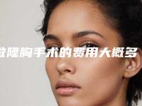 做隆胸手术的费用大概多少钱