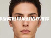 哪医院做耳朵缺治疗推荐：耳朵缺治疗医院top30强信息一览