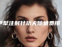 伊犁注射针功夫除皱费用影响的因素有哪些