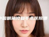 中国眼角修复手术医院哪家口碑好：眼角修复手术医院前50实力机构筛选