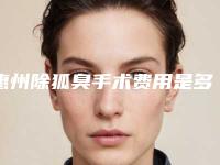 惠州除狐臭手术费用是多好-惠州除狐臭术费用大致多少钱