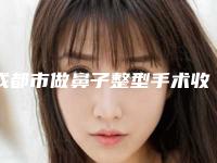 成都市做鼻子整型手术收费明细热门版本-成都市做鼻子整型手术价格到底贵不贵呢