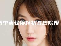 晋中市轻度杯状耳医院排名榜前十名惊艳亮相(晋中市轻度杯状耳整形医院)