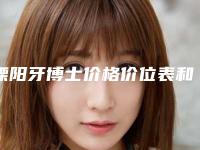 溧阳牙博士价格价位表和详细介绍-附上颌骨移植矫正地包天案例