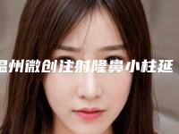温州微创注射隆鼻小柱延长排名前三医院实力竞争！