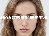 湖州内双眼皮种睫毛手术的价格受什么因素影响
